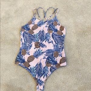 L.A. Hearts Tropical Bodysuit